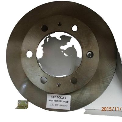 Rotor del disco del freno delantero para Toyota Hilux Vigo Pick Up 43512-0k060 OE NO. 43512-0k060